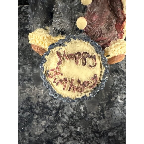 Vintage Shelly Bear Happy Birthday Figurine with Balloons & Cake Limited Edition - Picture 4 of 9